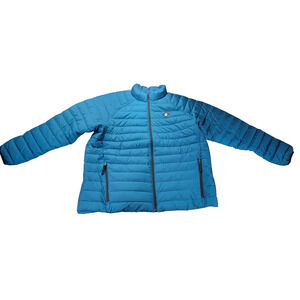 Alaskan Hardgear Duluth Trading Puffer Vest Mens Sz 2XL Tall Blue Gorpcore Coat
